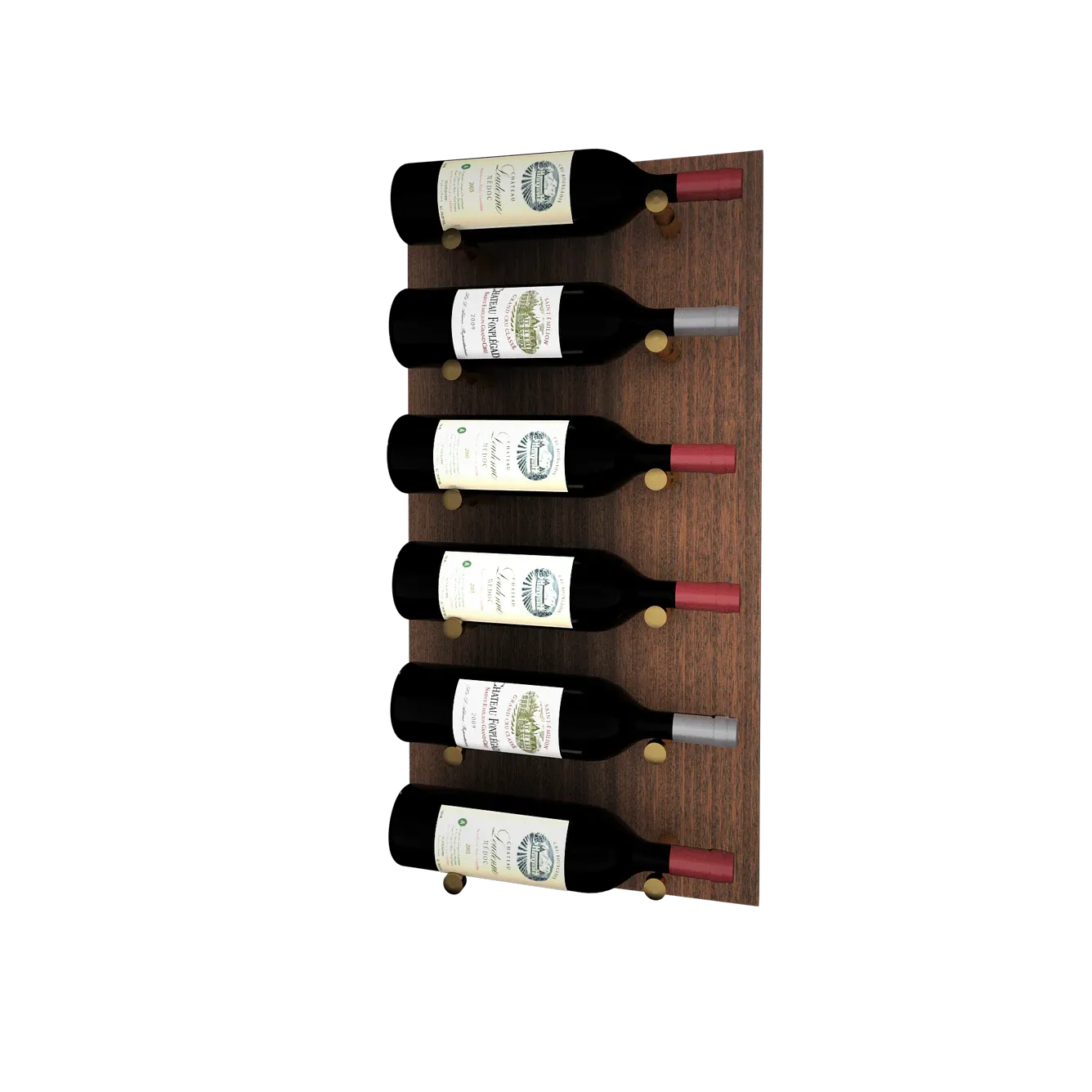 Kessick Wine as Art 14" x 28" Vertical Wood Panel Wine Rack