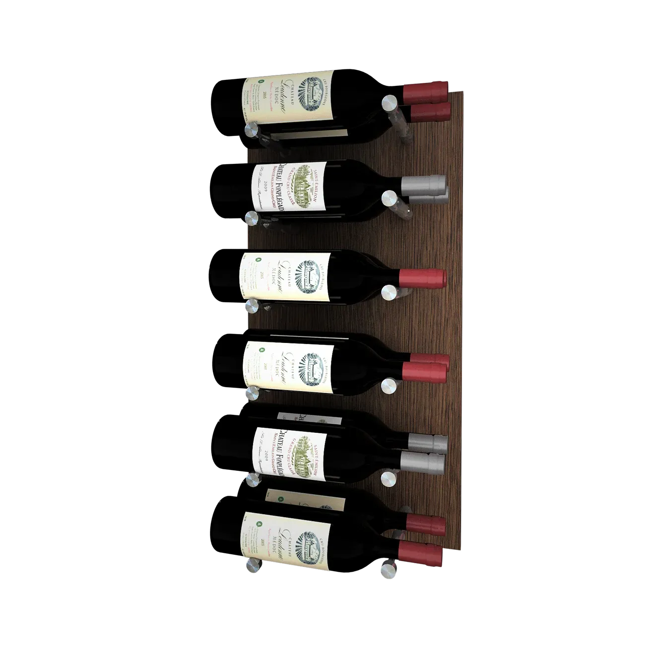 Kessick Wine as Art 14" x 28" Vertical Wood Panel Wine Rack