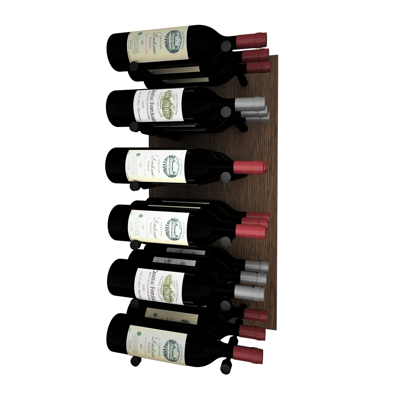 Kessick Wine as Art 14" x 28" Vertical Wood Panel Wine Rack