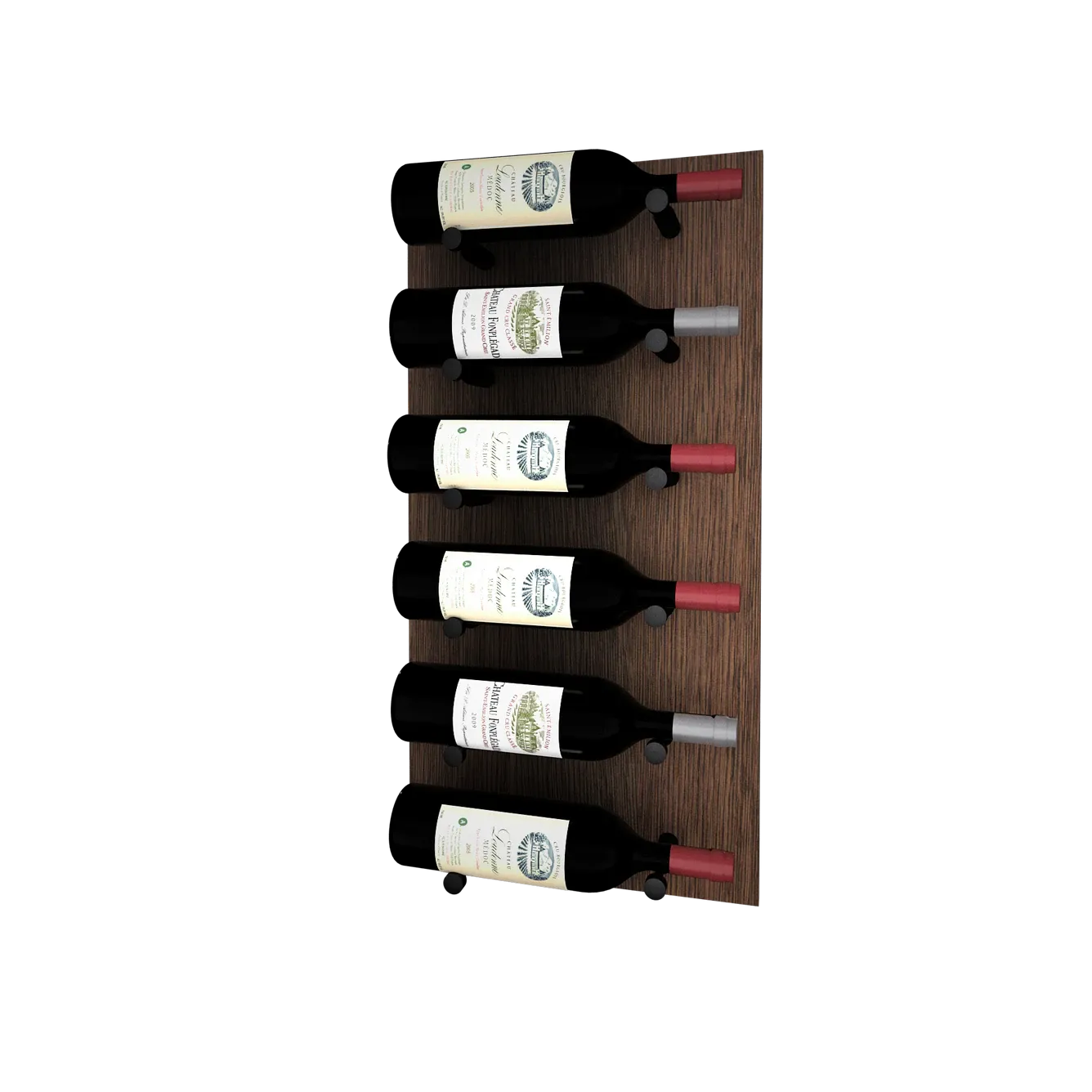 Kessick Wine as Art 14" x 28" Vertical Wood Panel Wine Rack