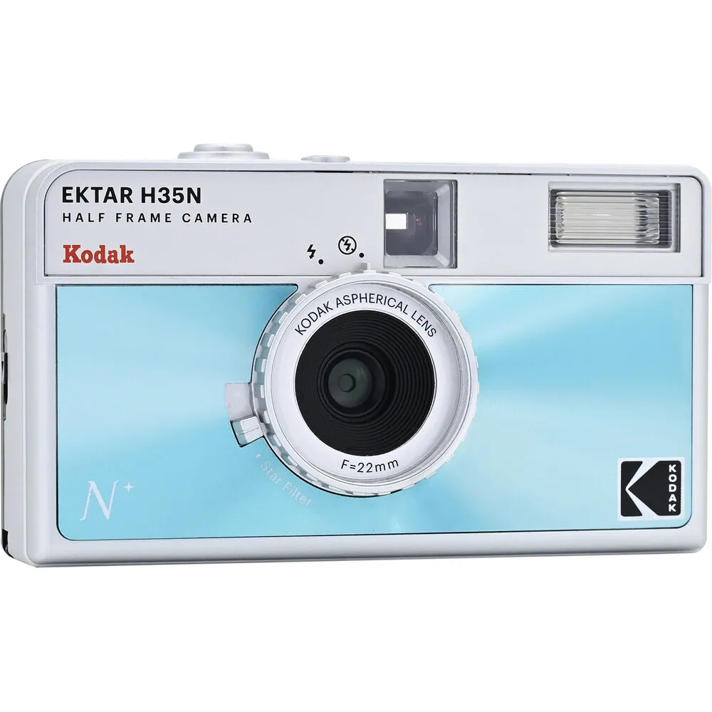 Kodak Ektar H35N Half Frame Camera Colour: Glazed Blue