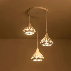 Led Crystal Hanging Light E26 E27 Led Pendant Light Cord Loft Lamps For Living Room Aisle Corridor Kitchen Dining Room Lighting