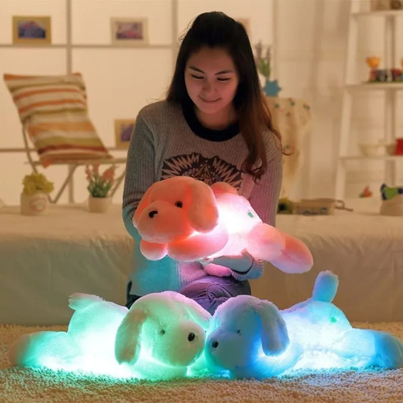 LED Glowing Dog Plush Toy
