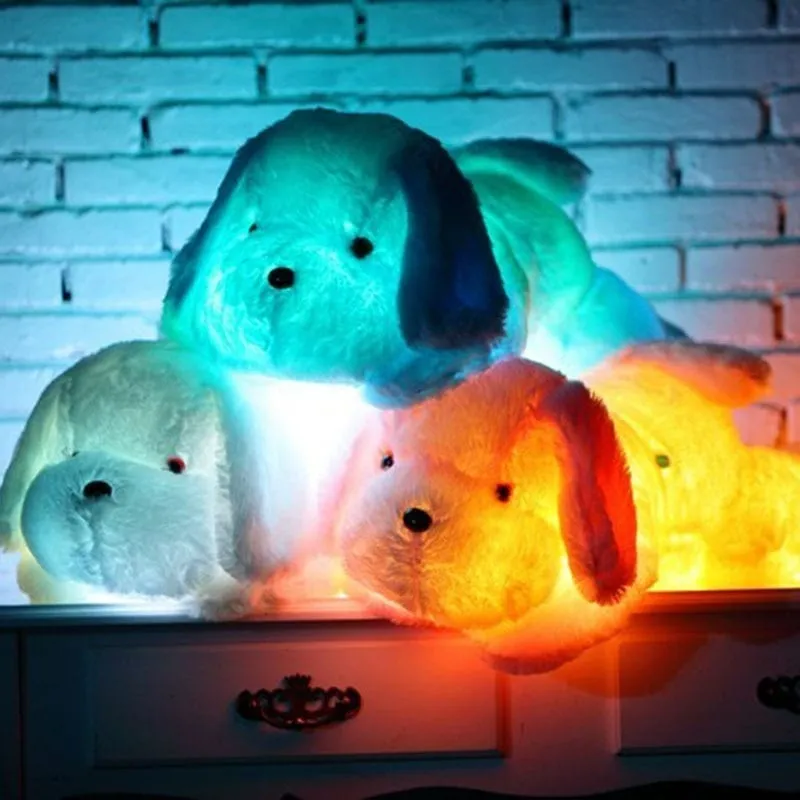 LED Glowing Dog Plush Toy
