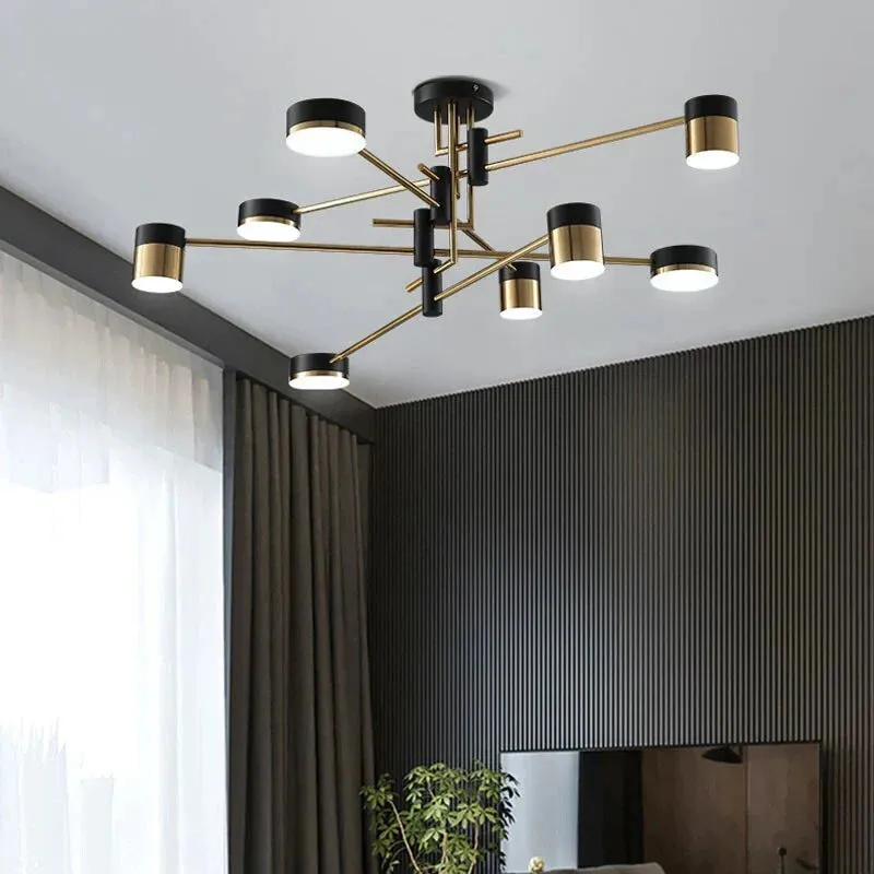 Living Room Light Luxury Bedroom Chandelier Modern Minimalist Hall Household Lamps