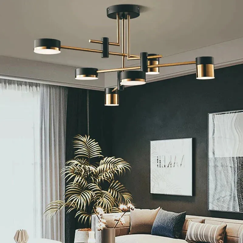Living Room Light Luxury Bedroom Chandelier Modern Minimalist Hall Household Lamps