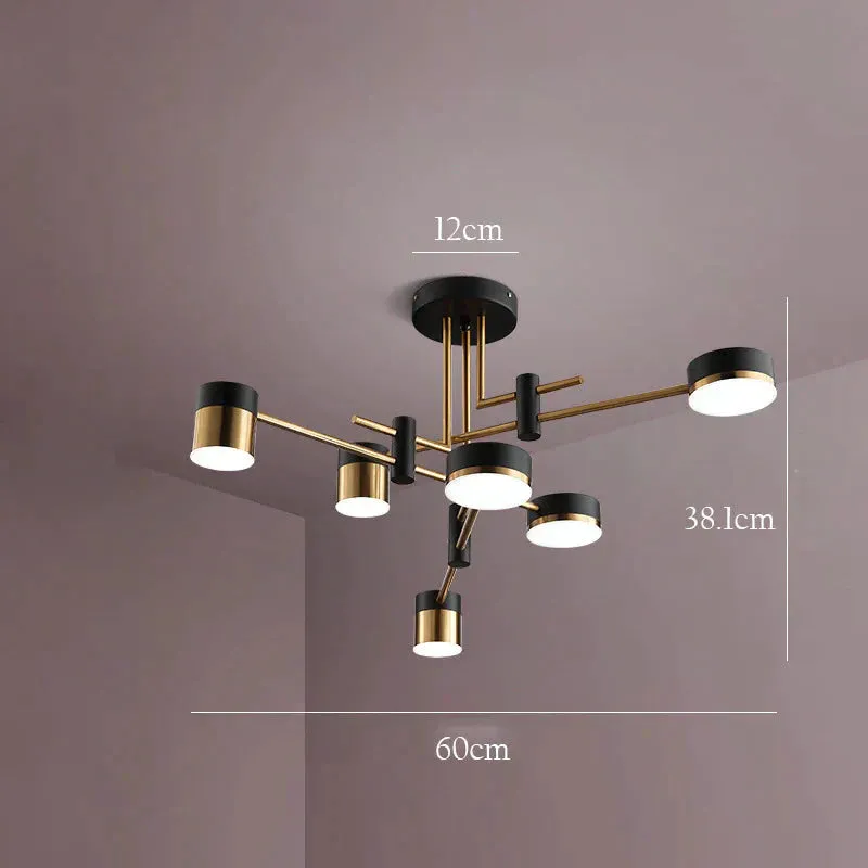 Living Room Light Luxury Bedroom Chandelier Modern Minimalist Hall Household Lamps