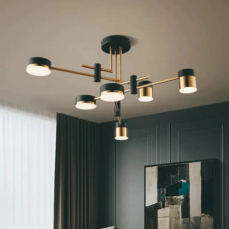 Living Room Light Luxury Bedroom Chandelier Modern Minimalist Hall Household Lamps