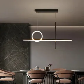 Luxury Dining Room Chandelier Simple Modern Long Living Room Lamp Creative Personality Nordic Dining Room Bar Designer Lamps