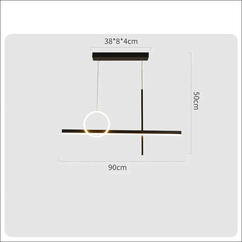 Luxury Dining Room Chandelier Simple Modern Long Living Room Lamp Creative Personality Nordic Dining Room Bar Designer Lamps