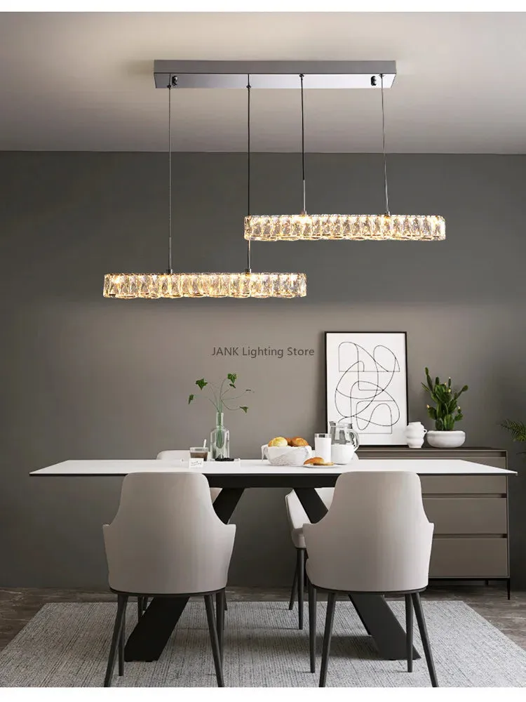 Mansion K9 Crystal Ceiling Chandelier LED Dimmable Lighting