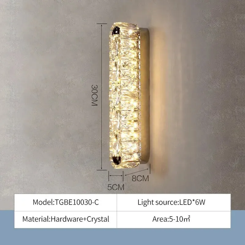 Mansion K9 Crystal Ceiling Chandelier LED Dimmable Lighting