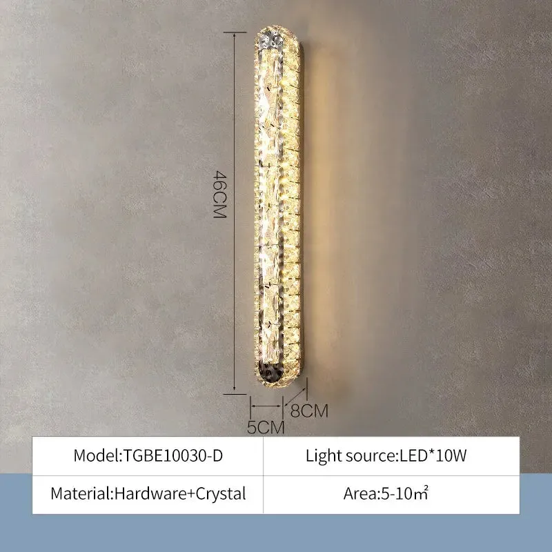 Mansion K9 Crystal Ceiling Chandelier LED Dimmable Lighting