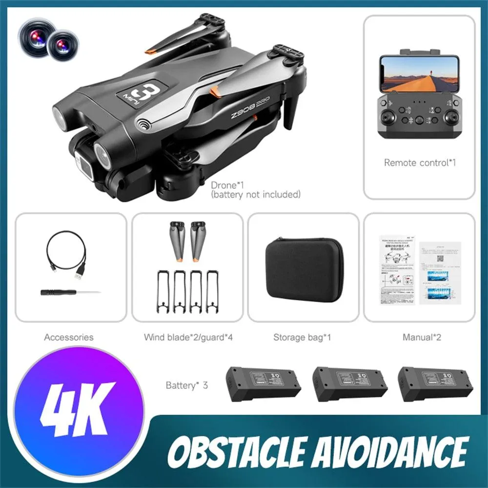 MISEFF Dron Z908 Pro Mini 4k Professional Camera