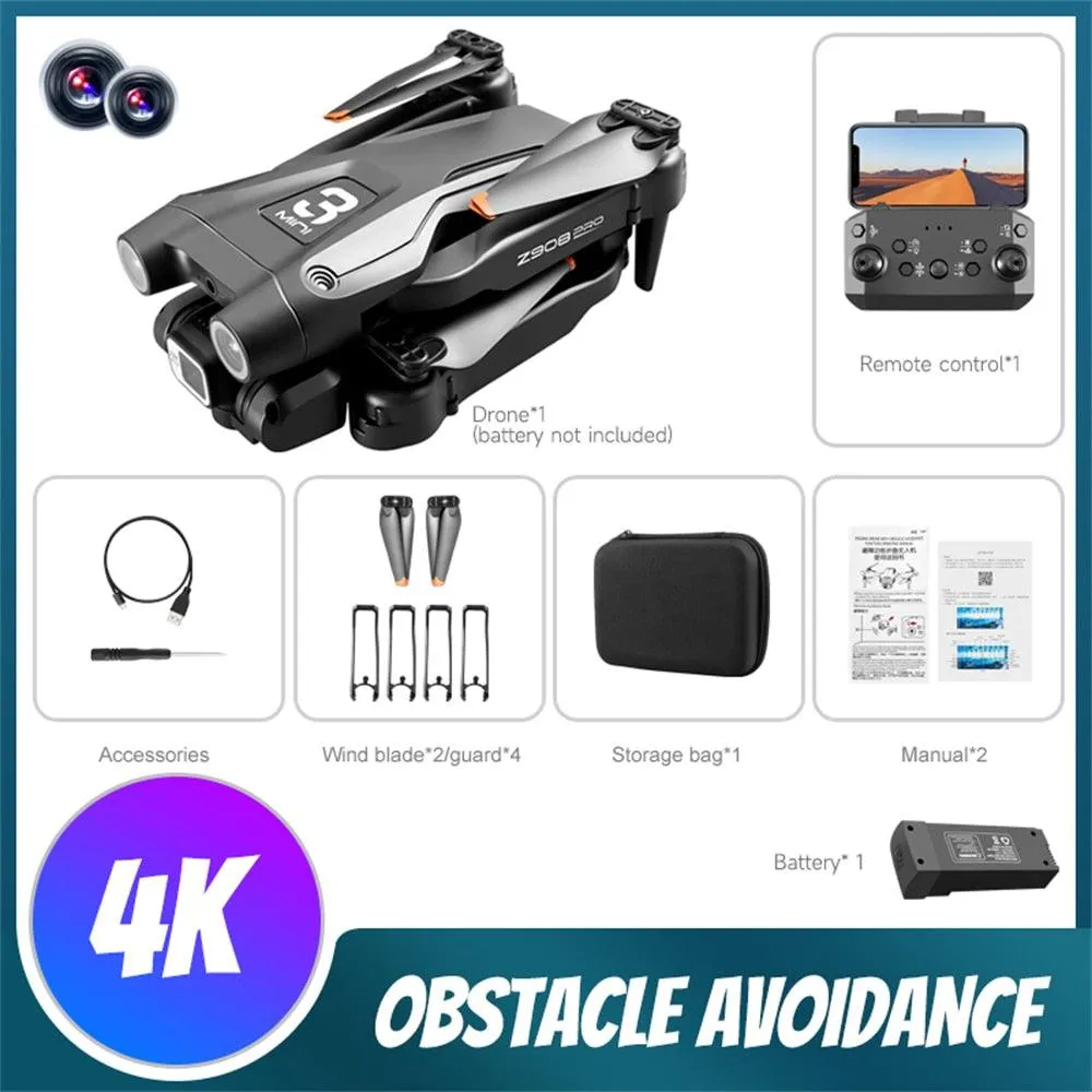 MISEFF Dron Z908 Pro Mini 4k Professional Camera