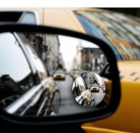 Model: One pair - Car borderless small round mirror 360 degree