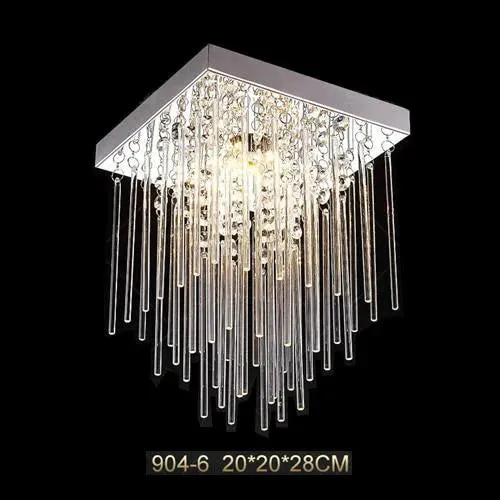 Modern Crystal LED Pendant Light Fixture For Indoor Lamp lamparas De Techo Surface Mounting Pendant Lamp For Bedroom Dining Room