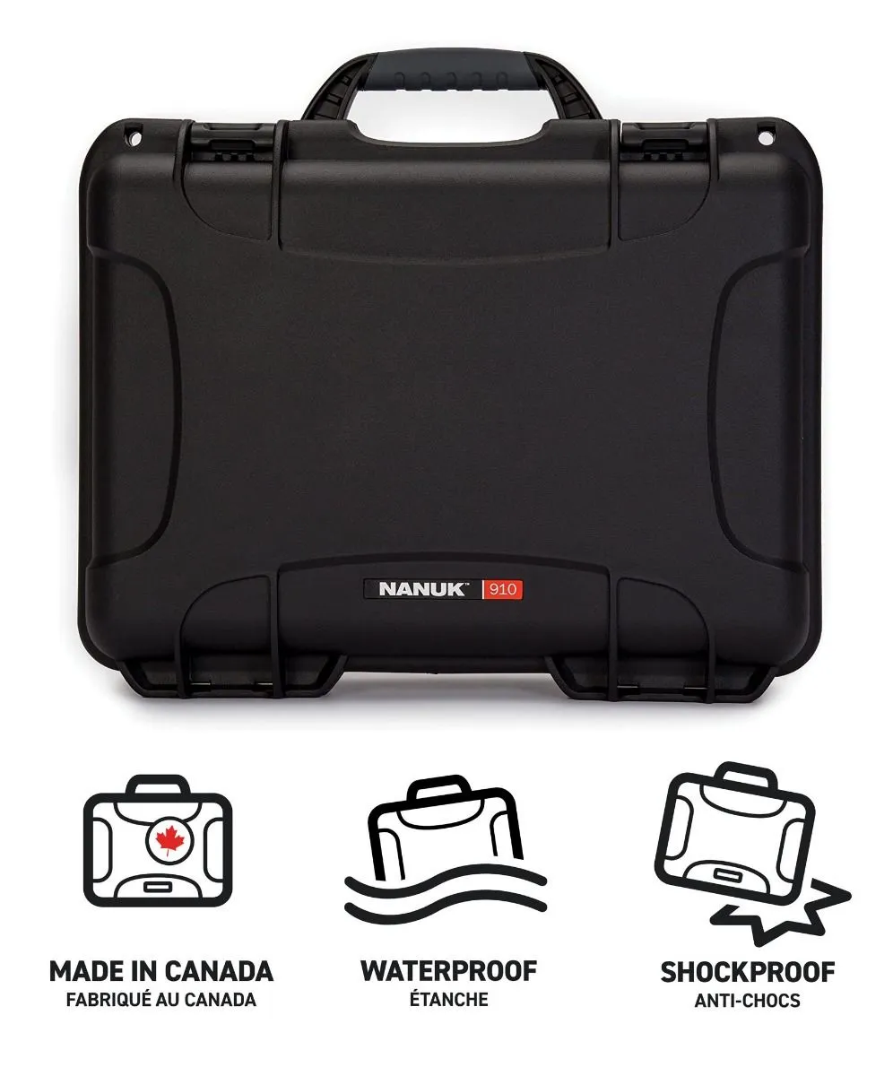 Nanuk 910 Case for (4 sets) GoPro HERO9/HERO10 (Black)