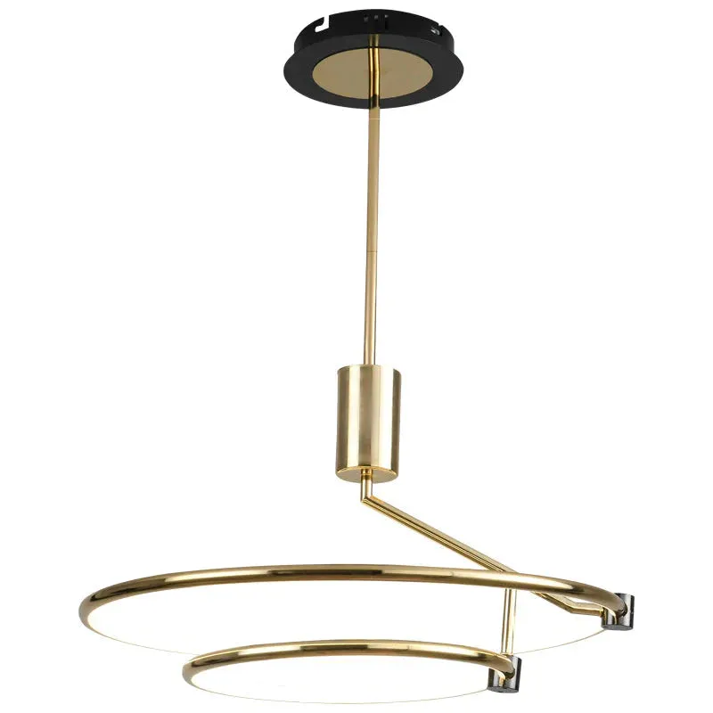 New Minimalist Chandelier Light Luxury Lamps Dining Room Lights Modern Minimalist Led Light In The Bedroom Round Room Lights