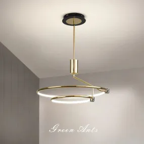 New Minimalist Chandelier Light Luxury Lamps Dining Room Lights Modern Minimalist Led Light In The Bedroom Round Room Lights