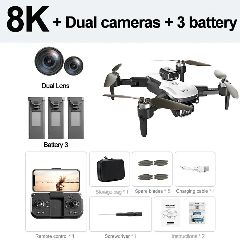 New S2S Drone WIFI 5G Wide-angle 4K Camera