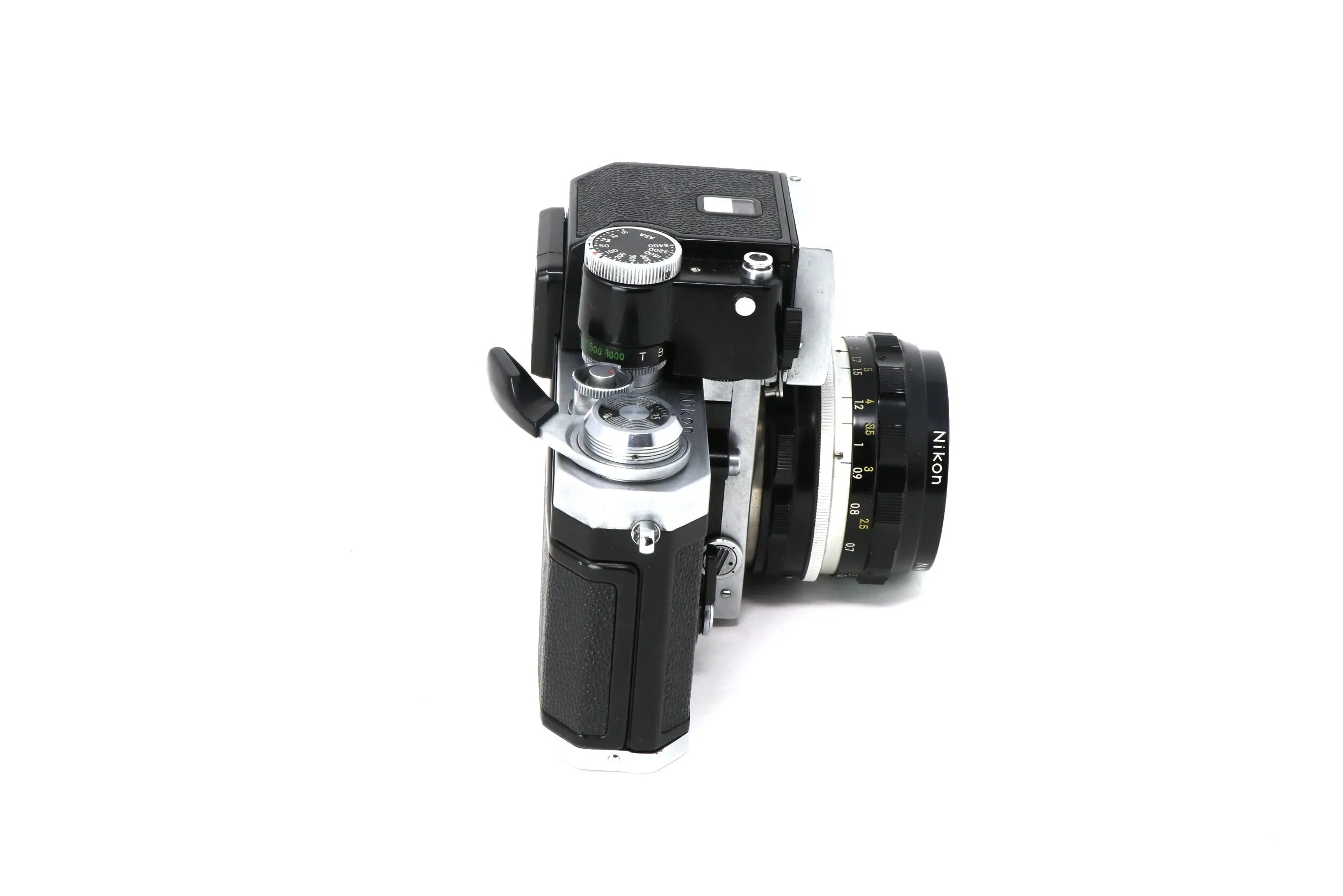 Nikon F 35mm Film Camera with lens