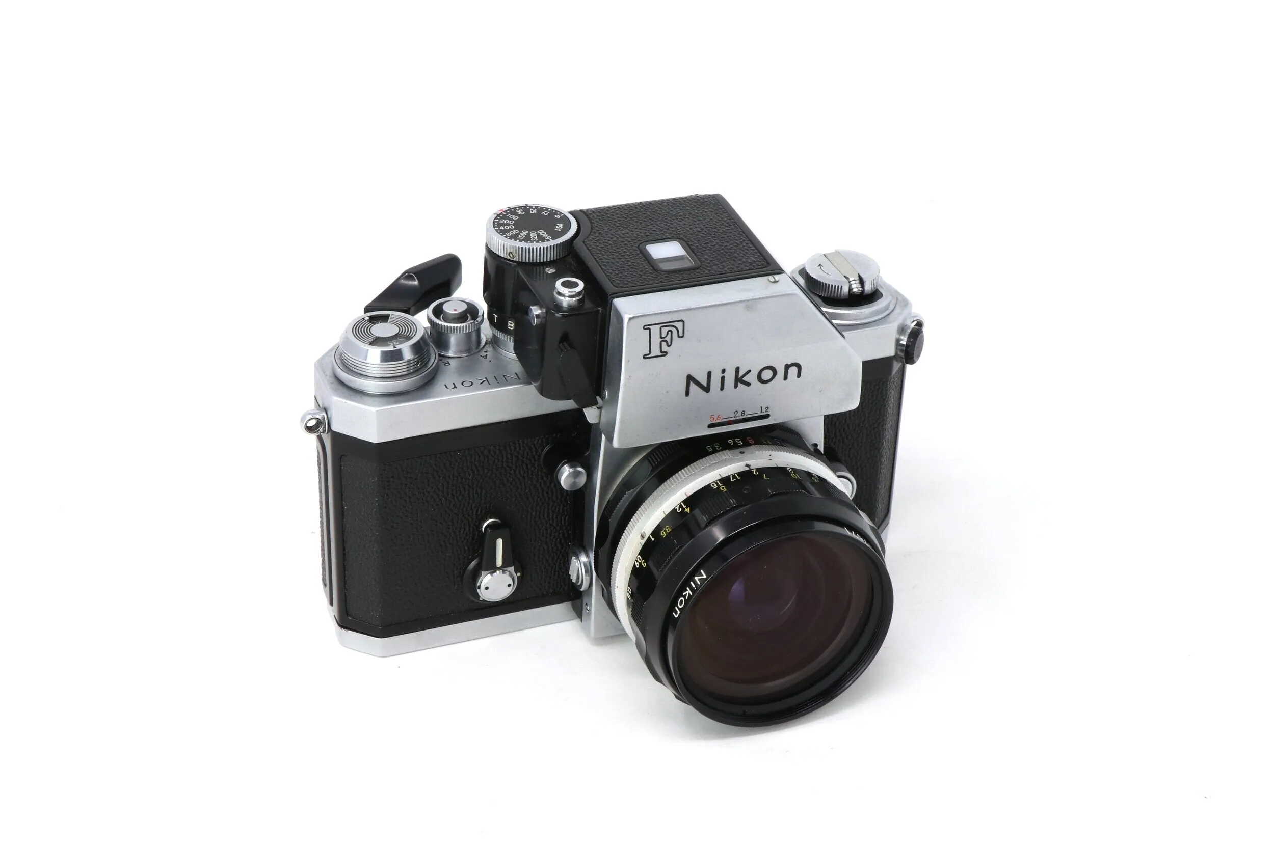 Nikon F 35mm Film Camera with lens