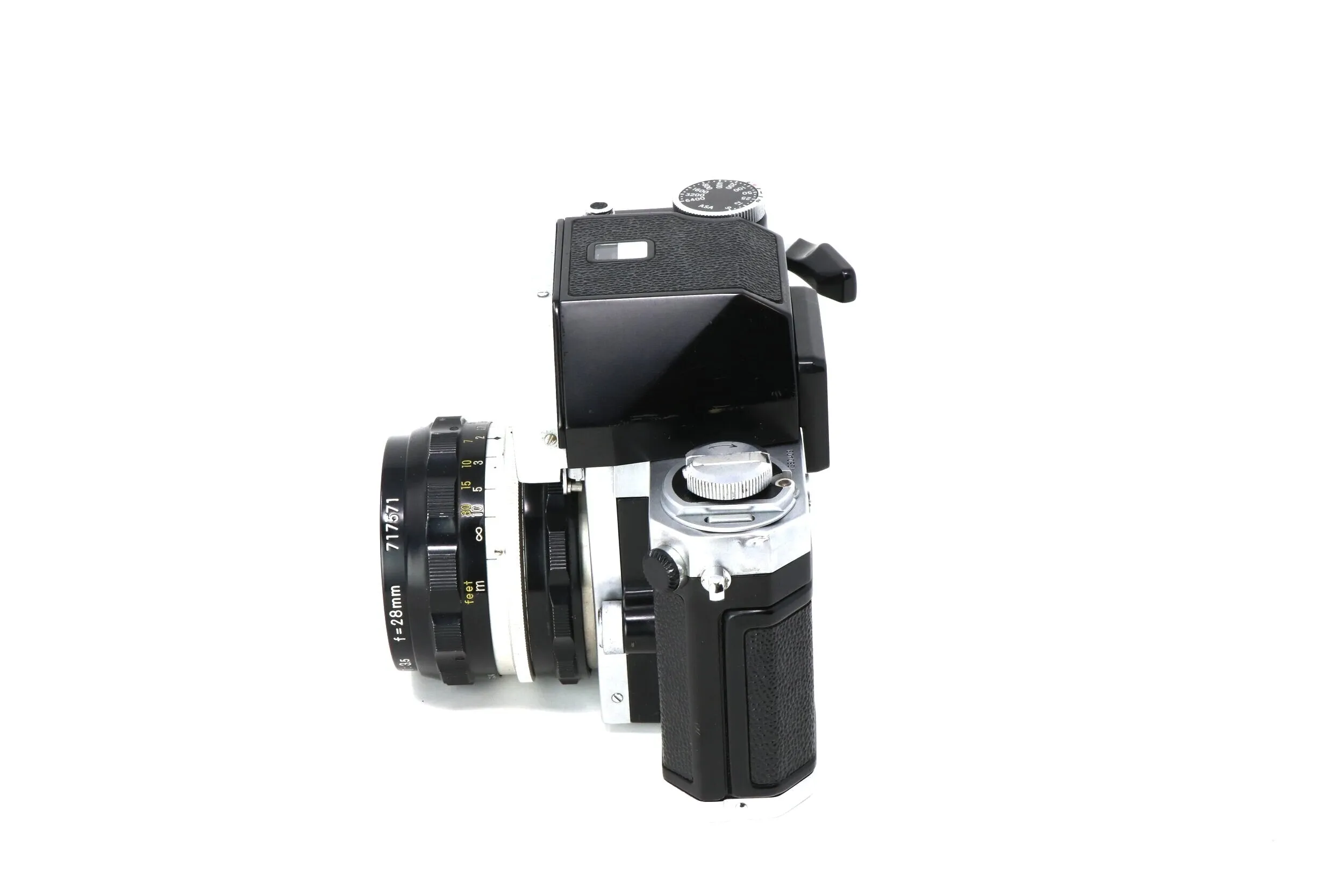 Nikon F 35mm Film Camera with lens