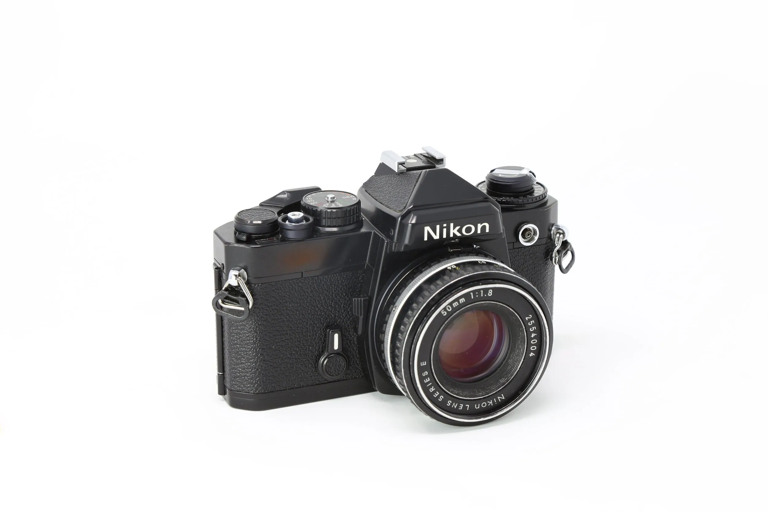 Nikon FE 35mm Film Camera 50mm Lens (Black)