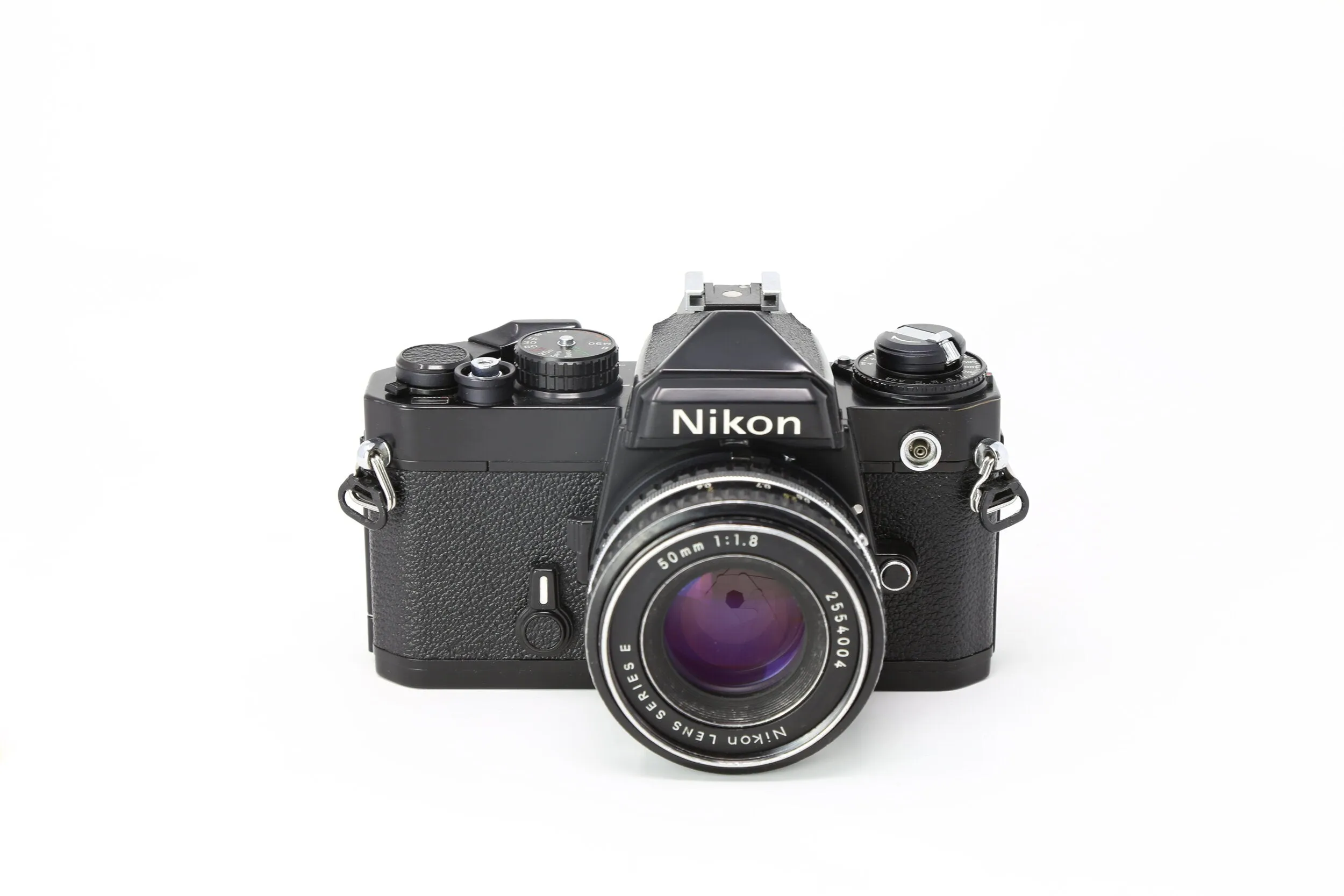 Nikon FE 35mm Film Camera 50mm Lens (Black)