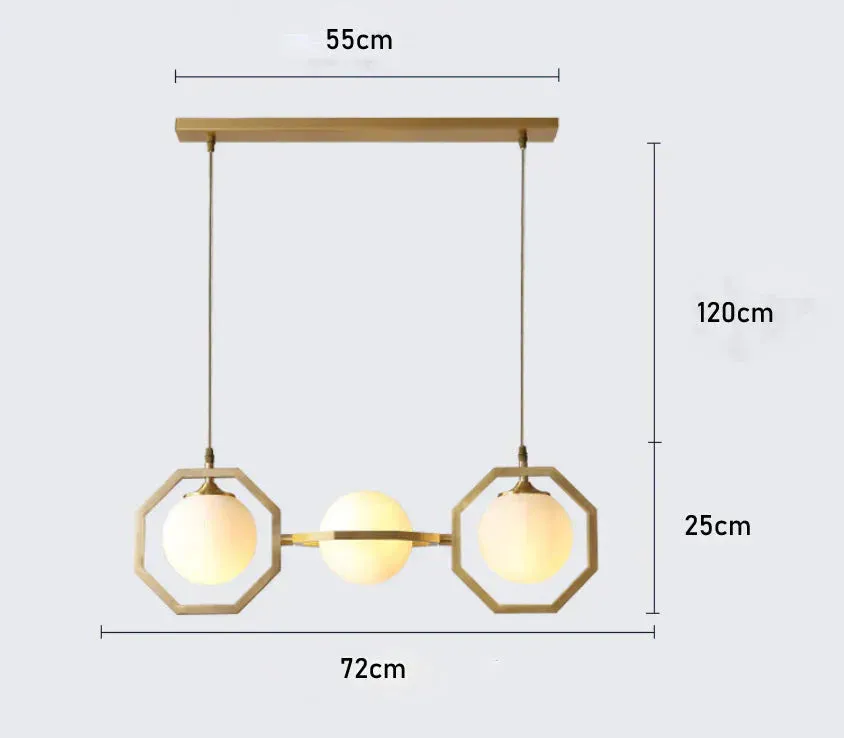 Nordic Copper Restaurant Cafe Hotel Chandelier