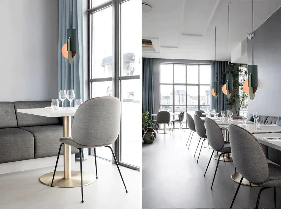 Nordic Creative Personality Color Matching Single Small Chandelier Designer's Office Model Room Soft Dining Room Bedside Chandelier