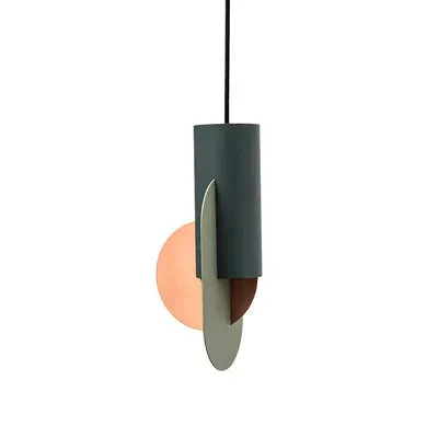 Nordic Creative Personality Color Matching Single Small Chandelier Designer's Office Model Room Soft Dining Room Bedside Chandelier
