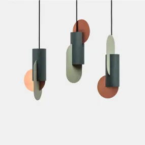Nordic Creative Personality Color Matching Single Small Chandelier Designer's Office Model Room Soft Dining Room Bedside Chandelier