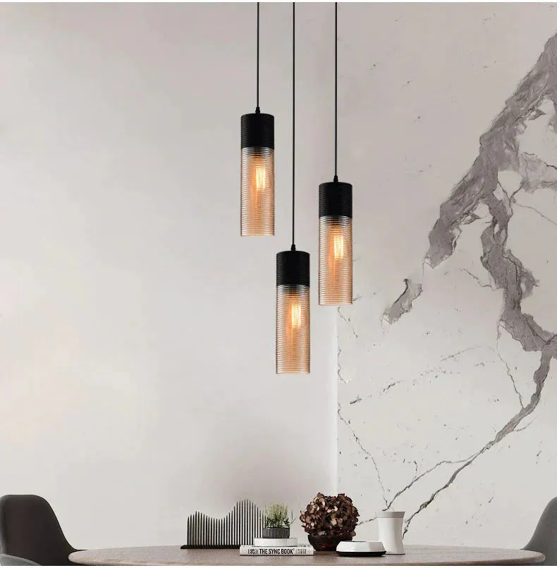 Nordic Restaurant Chandelier Creative Art Personality Modern Minimalist Coffee Shop Glass Chandelier
