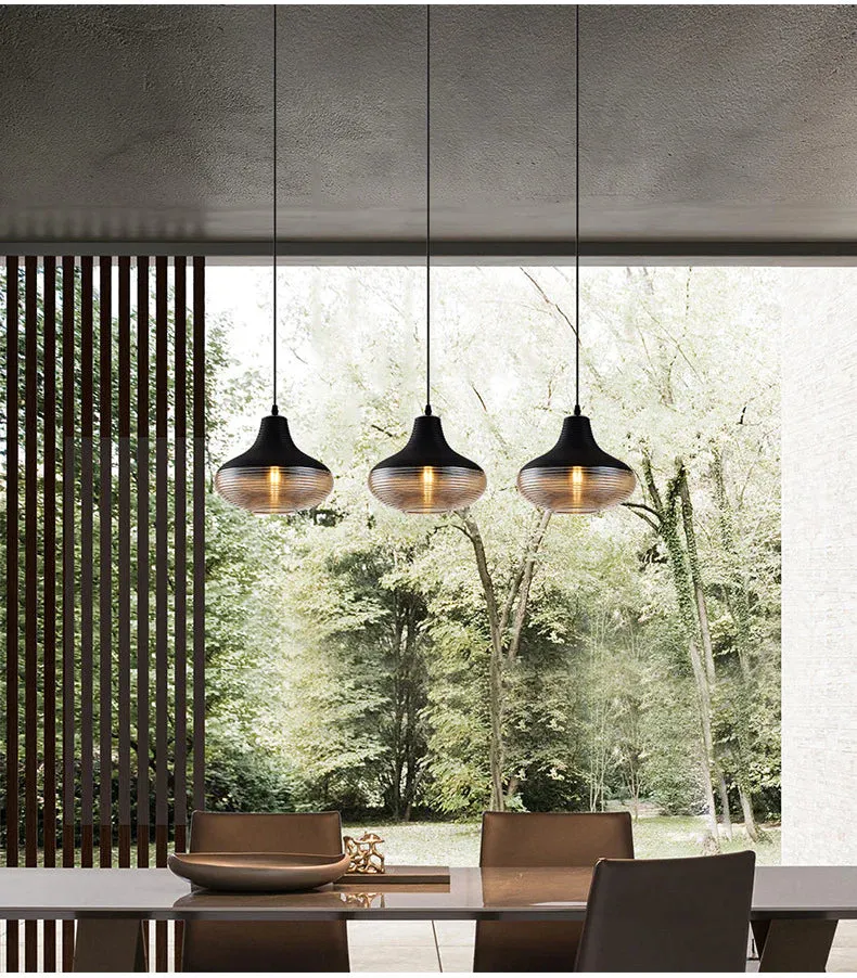 Nordic Restaurant Chandelier Creative Art Personality Modern Minimalist Coffee Shop Glass Chandelier