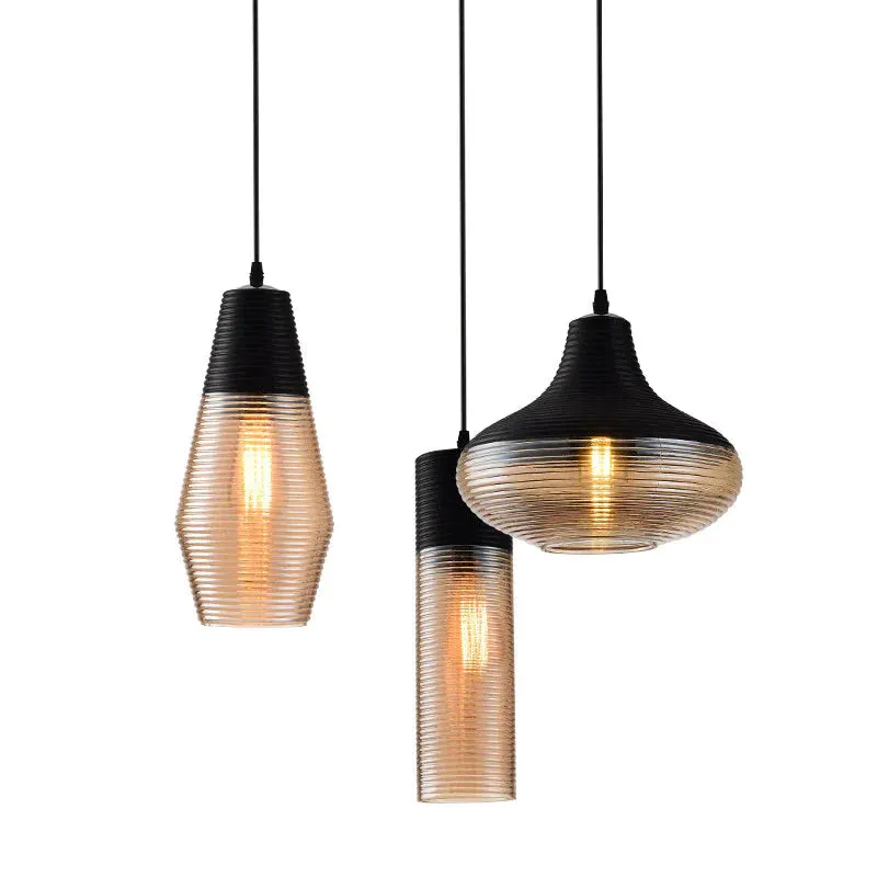 Nordic Restaurant Chandelier Creative Art Personality Modern Minimalist Coffee Shop Glass Chandelier