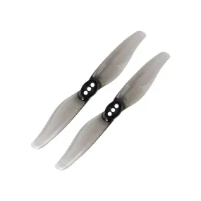 Orange HD 3018 Hurricane PC 2 Blade 1.5mm Propellers 4CW 4CCW - Clear Gray