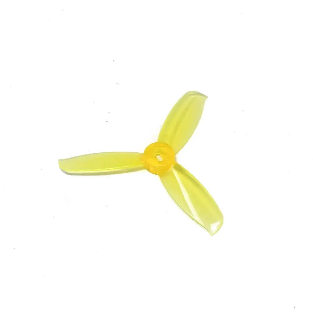 Orange HD 3028 WinDancer PC 3 Blade 1.5mm&M5 Propellers 2CW 2CCW – Clear Yellow