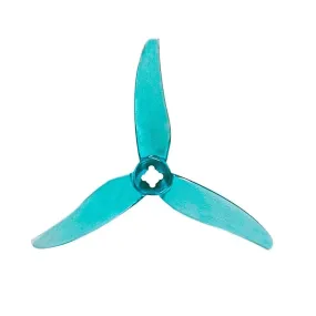 Orange HD 3520 Hurricane PC 3 Blade Propellers 2CW 2CCW – Clear Blue