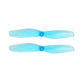 Orange HD 65mms PC 1.5mm Propellers 4CW 4CCW- Clear Blue