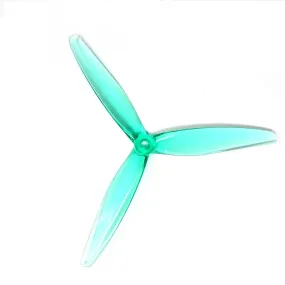 Orange HD 7050 Hurricane PC 3 Blade Propellers 2CW 2CCW – Clear Green