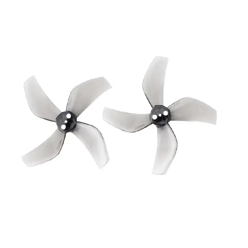 Orange HD D51 2020 Ducted PC 4 Blade 1.5mm Propellers 4CW 4CCW - Clear Gray
