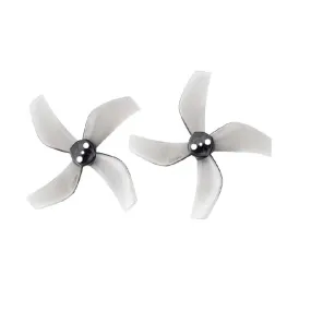 Orange HD D51 2020 Ducted PC 4 Blade 1.5mm Propellers 4CW 4CCW - Clear Gray