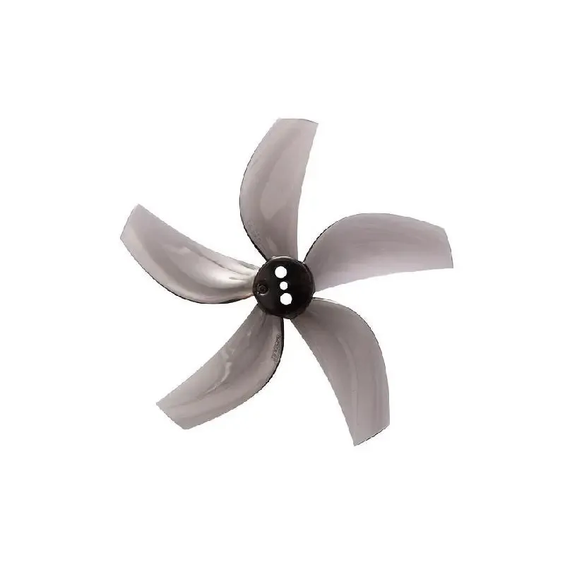 Orange HD D63 Ducted PC 5 Blade 1.5mm Propellers 4CW 4CCW- Clear Gray
