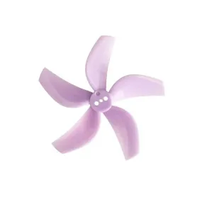 Orange HD D63 Ducted PC 5 Blade 1.5mm Propellers 4CW 4CCW- Purple