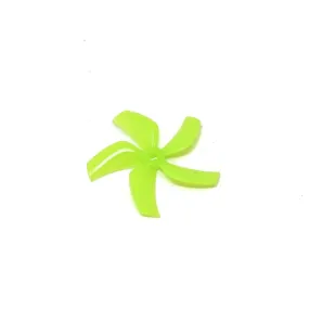 Orange HD D76 Ducted PC 5 Blade 1.5mm & M5 Propellers 2CW 2CCW – Yellow