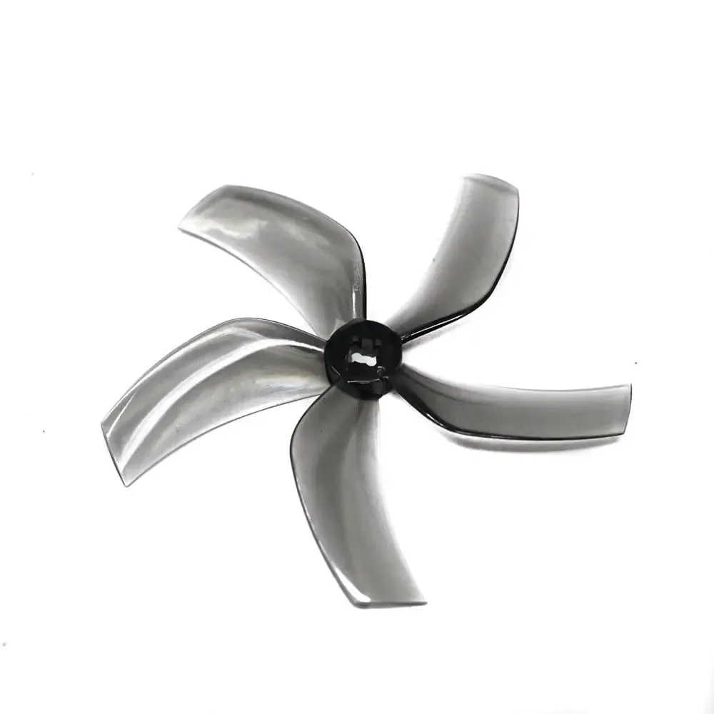 Orange HD D90 Ducted PC 5 Blade 1.5mm&M5 Propellers 2CW 2CCW – Clear Gray