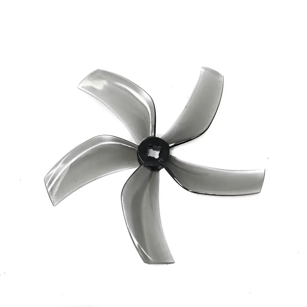 Orange HD D90 Ducted PC 5 Blade 1.5mm&M5 Propellers 2CW 2CCW – Clear Gray