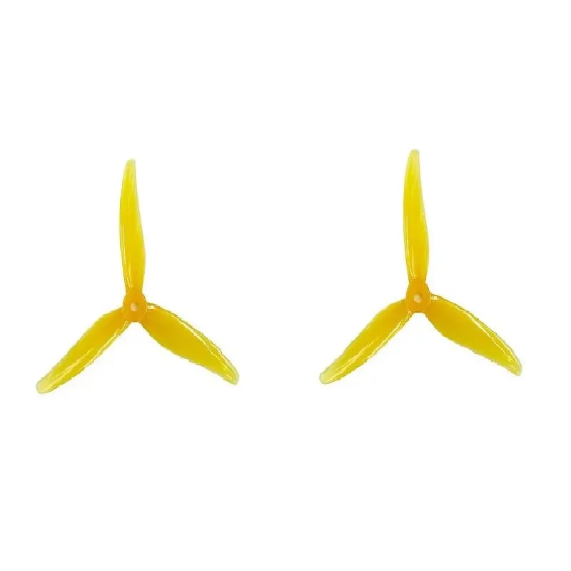 Orange HD Freestyle4S PC 3 Blade (5.1×3.6×3) – MPropellers 2CW 2CCWango Yellow